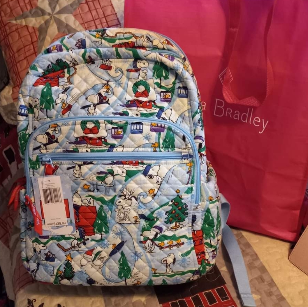 COPY - Vera Bradley Snoopy Ski Slope Backpack